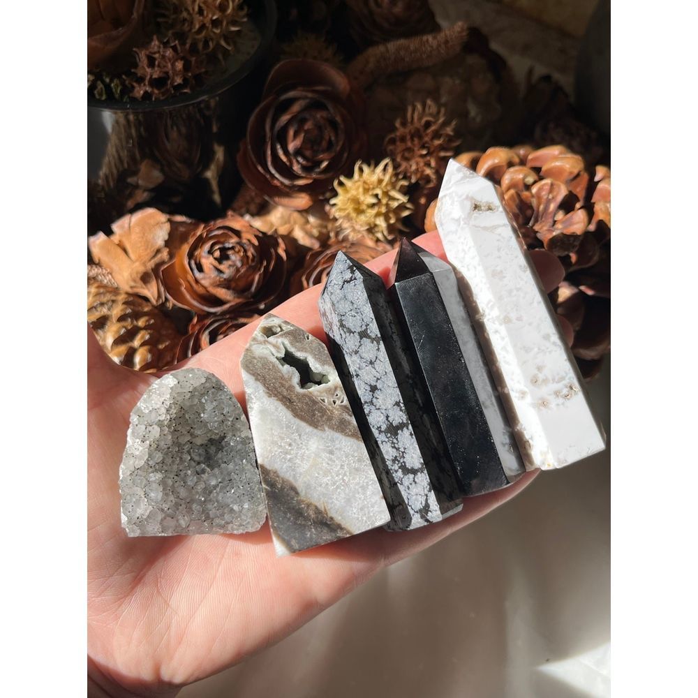 Druzy crystal tower bundle‎
